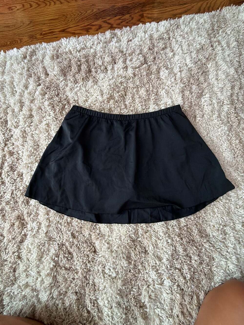 Slimshaper by Caribbean Joe Women's Black Swim Skirt Style 67871